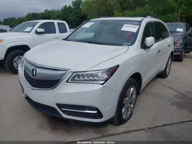 Auction sale of the 2016 Acura Mdx Advance   Entertainment Packages/advance Package, vin: 5FRYD4H92GB054850, lot number: 45066186