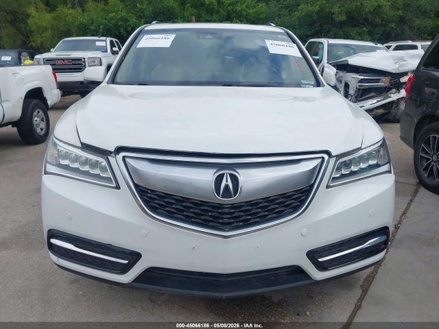 Auction sale of the 2016 Acura Mdx Advance   Entertainment Packages/advance Package, vin: 5FRYD4H92GB054850, lot number: 45066186