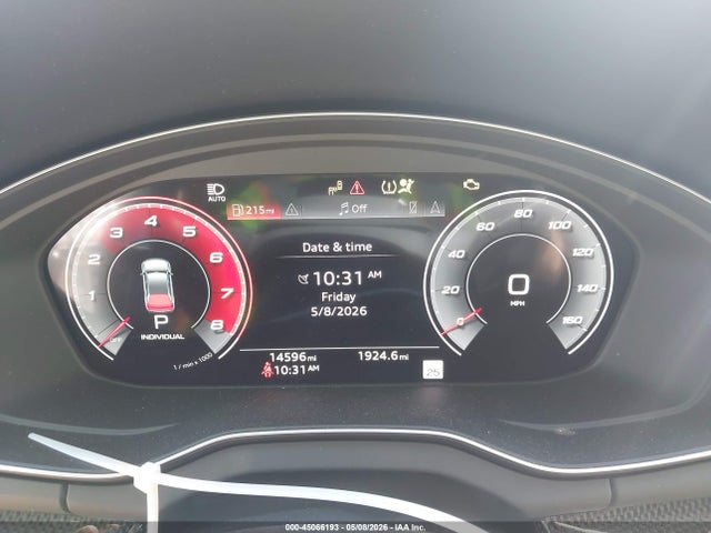 Aukcja sprzedaży 2025 Audi Sq5 Premium Plus Tfsi Quattro Tiptronic, vin: WA1B4AFY6S2044747, numer aukcji: 45066193