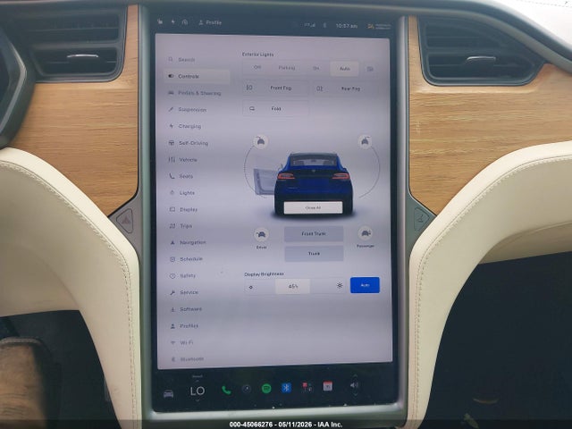 Продажа на аукционе авто 2021 Tesla Model X Long Range Dual Motor All-wheel Drive/long Range Plus Dual Motor All-wheel Drive, vin: 5YJXCBE20MF323340, номер лота: 45066276