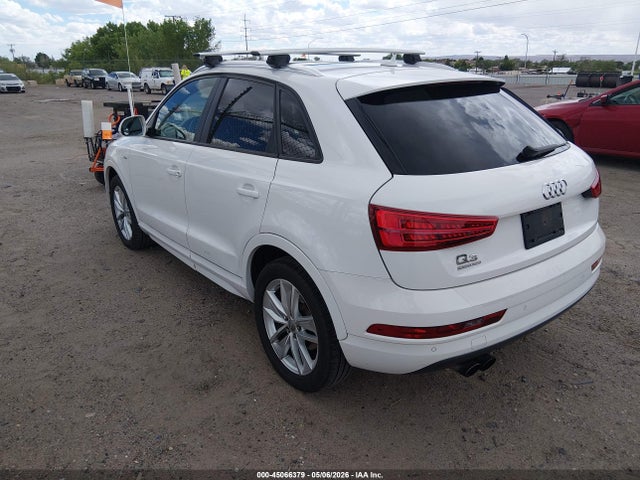 2018 Audi Q3 2.0t Premium/2.0t Sport Premium მანქანა იყიდება აუქციონზე, vin: WA1BCCFS1JR010439, აუქციონის ნომერი: 45066379