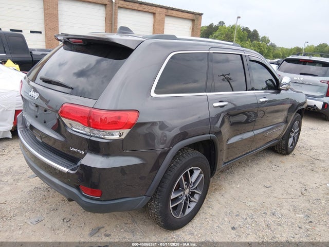 Aukcja sprzedaży 2018 Jeep Grand Cherokee Limited 4x4, vin: 1C4RJFBG6JC427104, numer aukcji: 45066381