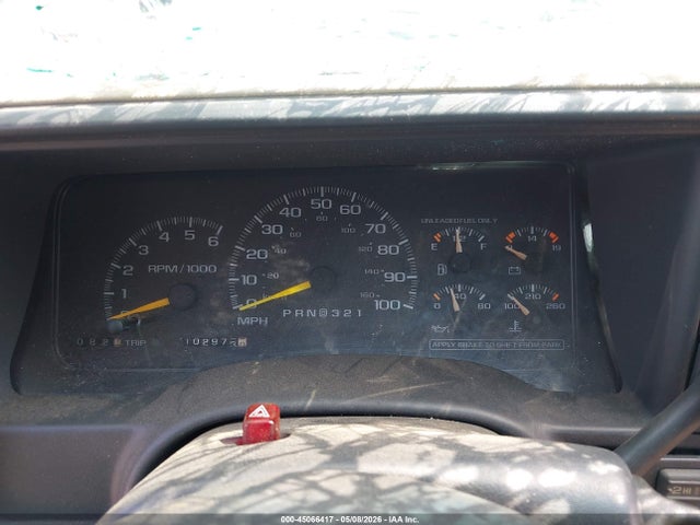 45066417 :رقم المزاد ، 1GCEK19R5WR129525 vin ، 1998 Chevrolet K1500 Fleetside مزاد بيع