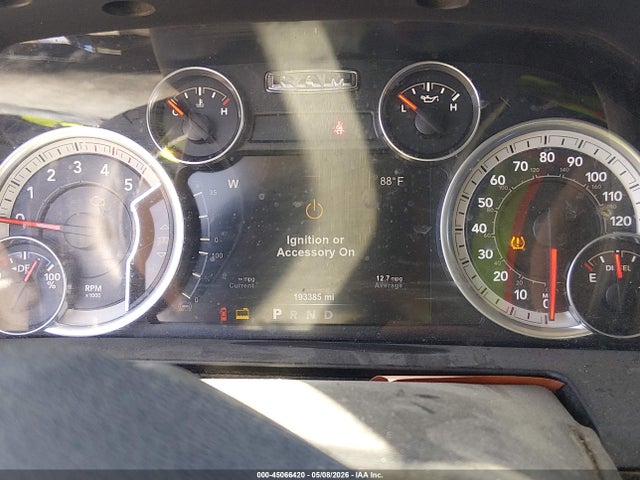 Продажа на аукционе авто 2015 Ram 2500 Laramie, vin: 3C6UR5FL2FG537017, номер лота: 45066420