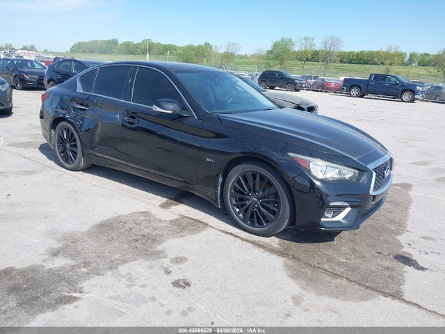 Продажа на аукционе авто 2018 Infiniti Q50 3.0t Luxe, vin: JN1EV7AR5JM436093, номер лота: 45066528