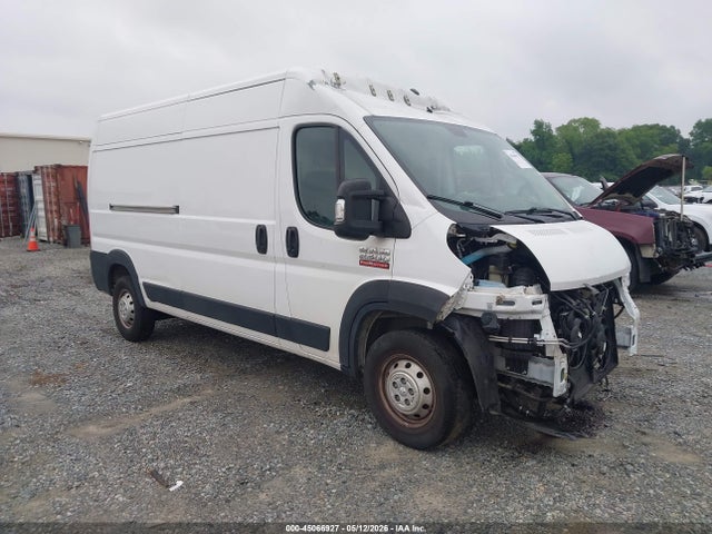 45066927 :رقم المزاد ، 3C6LRVDG1ME574652 vin ، 2021 Ram Promaster 2500 High Roof 159 Wb مزاد بيع