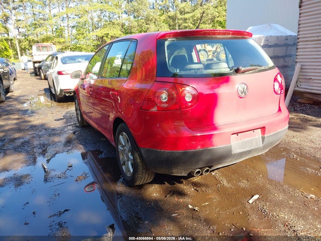 2009 Volkswagen Rabbit S მანქანა იყიდება აუქციონზე, vin: WVWDA71K99W010818, აუქციონის ნომერი: 45066994