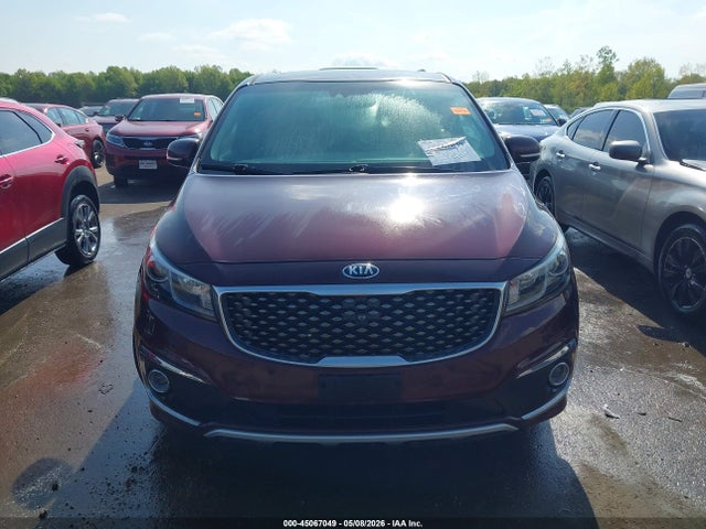 2018 Kia Sedona Sx Limited მანქანა იყიდება აუქციონზე, vin: KNDME5C14J6374274, აუქციონის ნომერი: 45067049