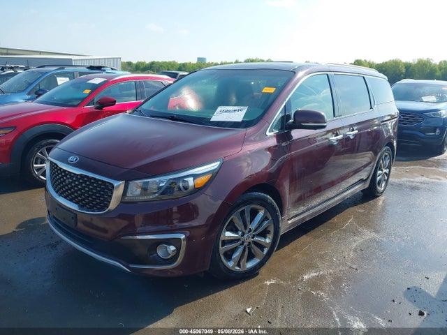 2018 Kia Sedona Sx Limited მანქანა იყიდება აუქციონზე, vin: KNDME5C14J6374274, აუქციონის ნომერი: 45067049