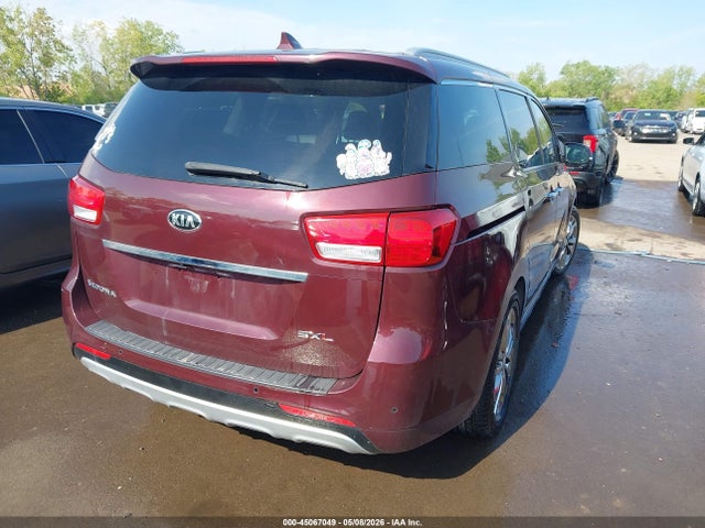 2018 Kia Sedona Sx Limited მანქანა იყიდება აუქციონზე, vin: KNDME5C14J6374274, აუქციონის ნომერი: 45067049