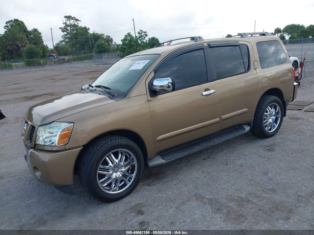 2004 Nissan Pathfinder Armada Se მანქანა იყიდება აუქციონზე, vin: 5N1AA08A64N745838, აუქციონის ნომერი: 45067198