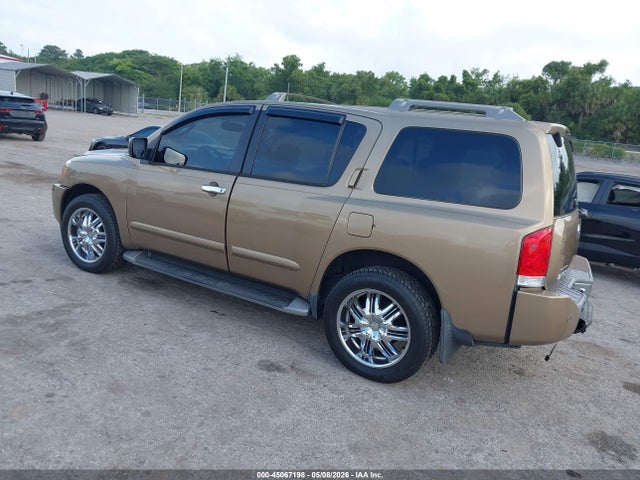 2004 Nissan Pathfinder Armada Se მანქანა იყიდება აუქციონზე, vin: 5N1AA08A64N745838, აუქციონის ნომერი: 45067198