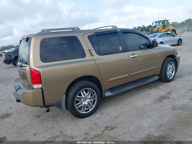 2004 Nissan Pathfinder Armada Se მანქანა იყიდება აუქციონზე, vin: 5N1AA08A64N745838, აუქციონის ნომერი: 45067198