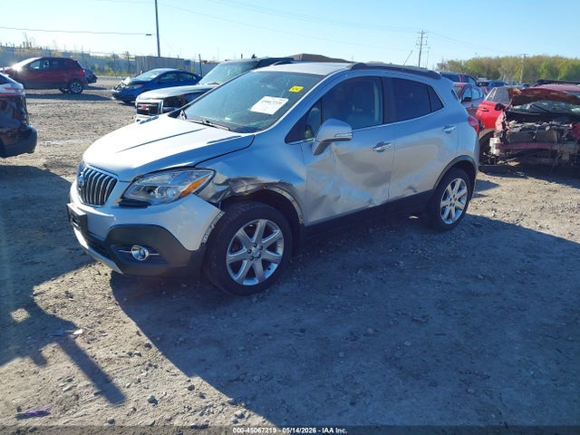 45067219 :رقم المزاد ، KL4CJGSB7FB266253 vin ، 2015 Buick Encore Leather مزاد بيع