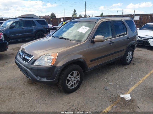 Продажа на аукционе авто 2002 Honda Cr-v Ex, vin: JHLRD77862C032536, номер лота: 45067309