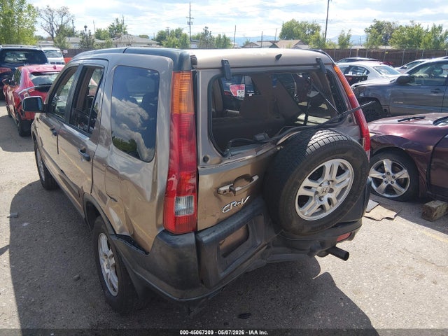 Продажа на аукционе авто 2002 Honda Cr-v Ex, vin: JHLRD77862C032536, номер лота: 45067309