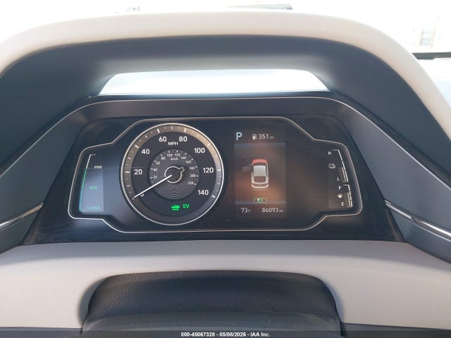 45067328 :رقم المزاد ، KMHC65LC0LU220357 vin ، 2020 Hyundai Ioniq Hybrid Blue مزاد بيع