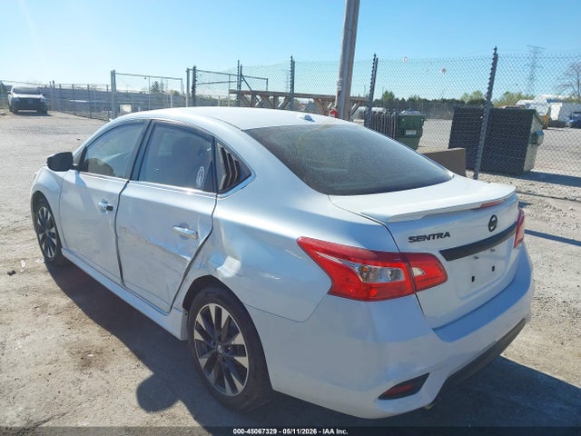 2019 Nissan Sentra Sr მანქანა იყიდება აუქციონზე, vin: 3N1AB7APXKY221815, აუქციონის ნომერი: 45067329