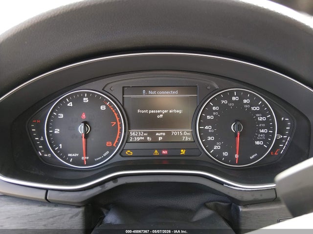 Продаж на аукціоні авто 2017 Audi A4 2.0t Premium, vin: WAULNAF44HA003100, номер лоту: 45067367