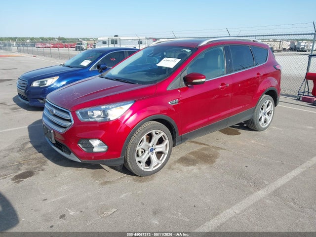 2017 Ford Escape Titanium მანქანა იყიდება აუქციონზე, vin: 1FMCU0J96HUC65827, აუქციონის ნომერი: 45067373