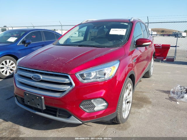 2017 Ford Escape Titanium მანქანა იყიდება აუქციონზე, vin: 1FMCU0J96HUC65827, აუქციონის ნომერი: 45067373