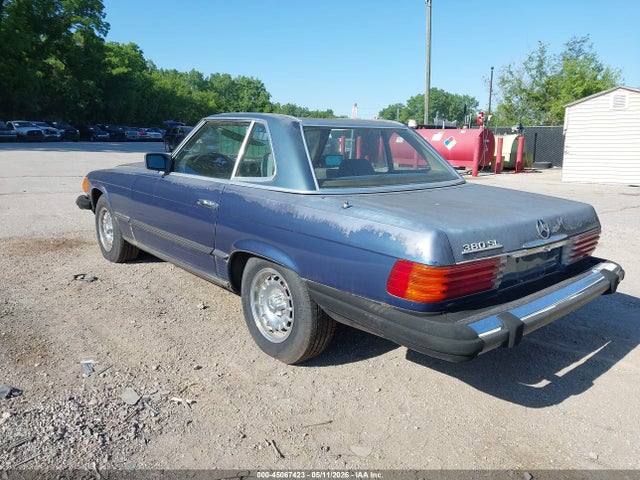 1981 Mercedes-benz 380 Sl მანქანა იყიდება აუქციონზე, vin: WDBBA45AXBB003007, აუქციონის ნომერი: 45067423