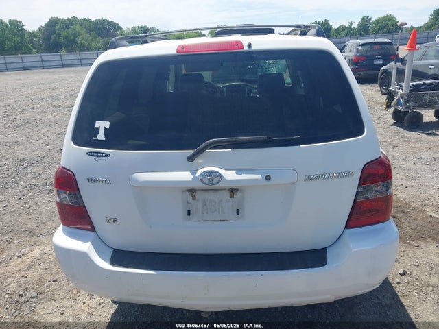 2007 Toyota Highlander V6 მანქანა იყიდება აუქციონზე, vin: JTEGP21A370147612, აუქციონის ნომერი: 45067457