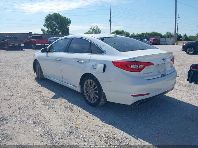 2015 Hyundai Sonata Limited მანქანა იყიდება აუქციონზე, vin: 5NPE34AF5FH239806, აუქციონის ნომერი: 45067519