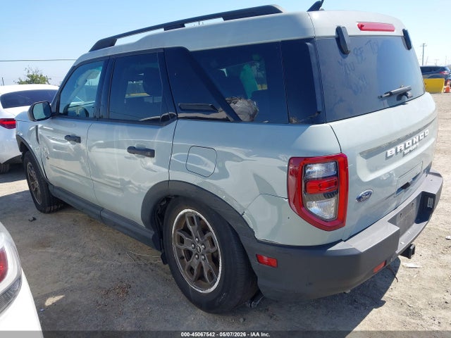 45067542 :رقم المزاد ، 3FMCR9B66PRD35746 vin ، 2023 Ford Bronco Sport Big Bend مزاد بيع