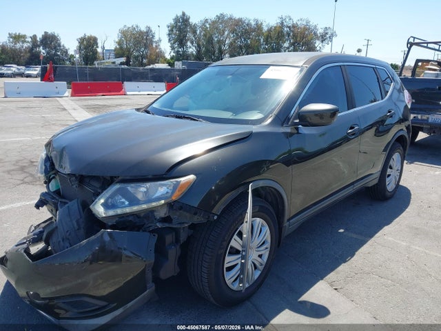 2016 Nissan Rogue S მანქანა იყიდება აუქციონზე, vin: KNMAT2MT1GP691455, აუქციონის ნომერი: 45067587