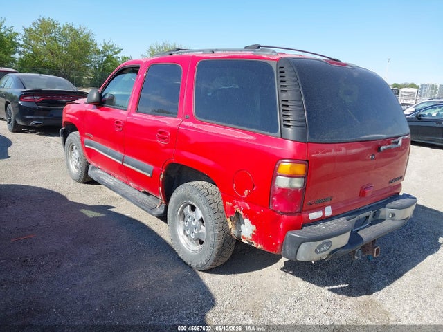 2002 Chevrolet Tahoe Lt მანქანა იყიდება აუქციონზე, vin: 1GNEK13Z12J174759, აუქციონის ნომერი: 45067602