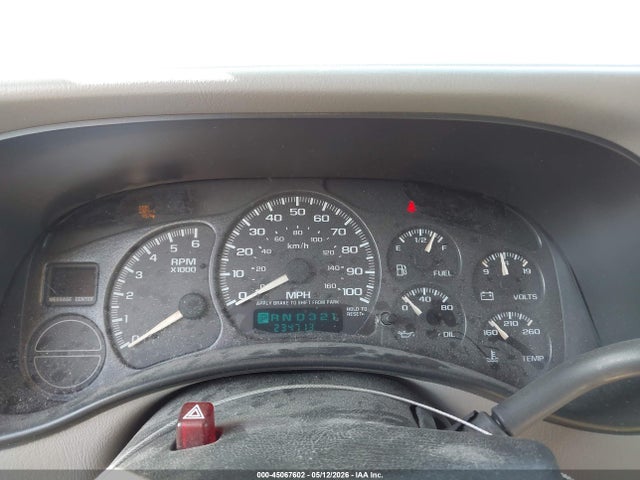 2002 Chevrolet Tahoe Lt მანქანა იყიდება აუქციონზე, vin: 1GNEK13Z12J174759, აუქციონის ნომერი: 45067602