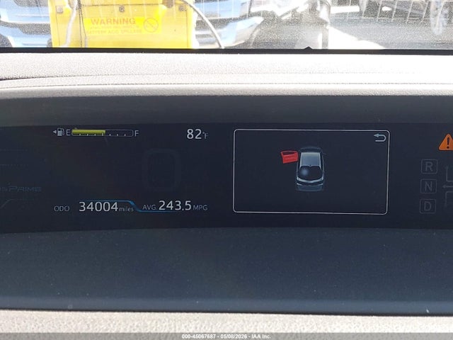 2019 Toyota Prius Prime Plus მანქანა იყიდება აუქციონზე, vin: JTDKARFP4K3115216, აუქციონის ნომერი: 45067687