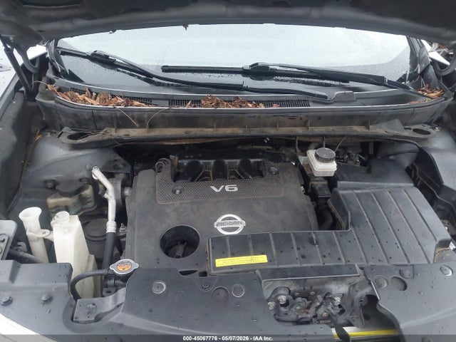 2011 Nissan Murano S მანქანა იყიდება აუქციონზე, vin: JN8AZ1MW6BW173721, აუქციონის ნომერი: 45067776