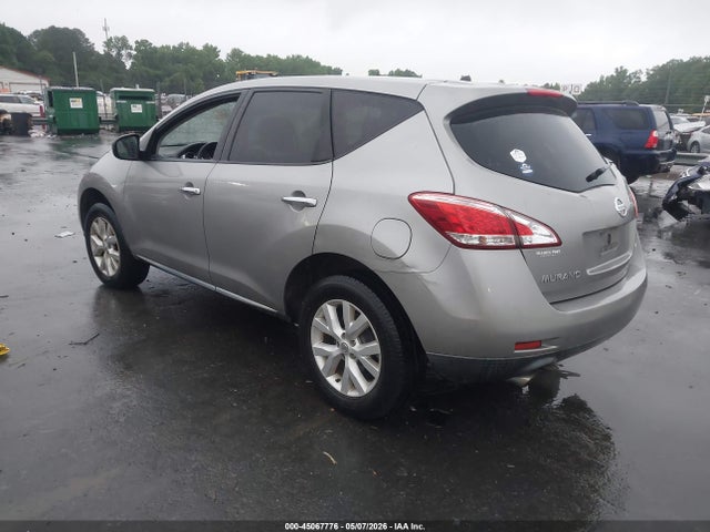 2011 Nissan Murano S მანქანა იყიდება აუქციონზე, vin: JN8AZ1MW6BW173721, აუქციონის ნომერი: 45067776