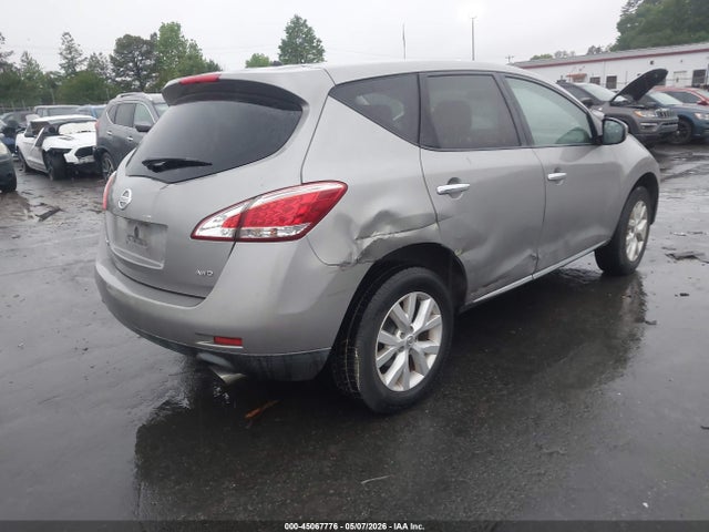 2011 Nissan Murano S მანქანა იყიდება აუქციონზე, vin: JN8AZ1MW6BW173721, აუქციონის ნომერი: 45067776