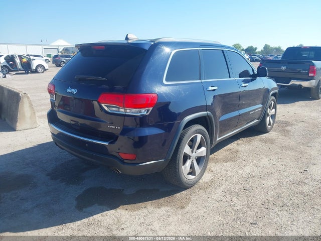 Продажа на аукционе авто 2014 Jeep Grand Cherokee Limited, vin: 1C4RJEBG7EC581062, номер лота: 45067831