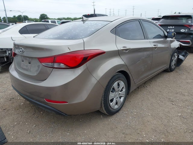 Продаж на аукціоні авто 2016 Hyundai Elantra Se, vin: 5NPDH4AE5GH664299, номер лоту: 45067868