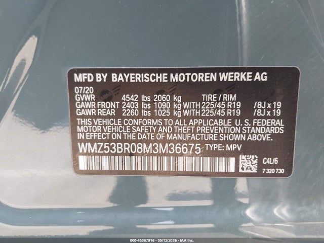 Mini Countryman Cooper S 2021 WMZ53BR08M3M36675 Image 9