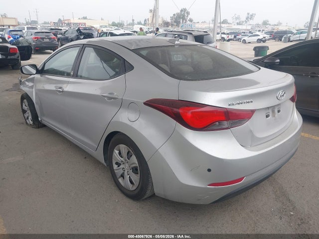 5NPDH4AE6GH706284 Hyundai ELANTRA SE
