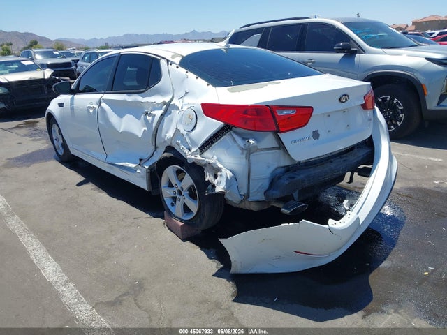 45067933 :رقم المزاد ، 5XXGM4A70FG441866 vin ، 2015 Kia Optima Lx مزاد بيع