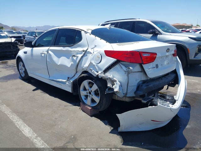 45067933 :رقم المزاد ، 5XXGM4A70FG441866 vin ، 2015 Kia Optima Lx مزاد بيع