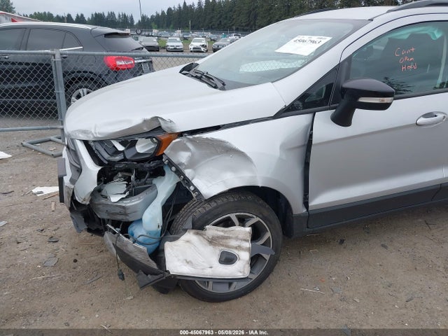 45067963 :رقم المزاد ، MAJ6S3JL9KC293306 vin ، 2019 Ford Ecosport Ses مزاد بيع