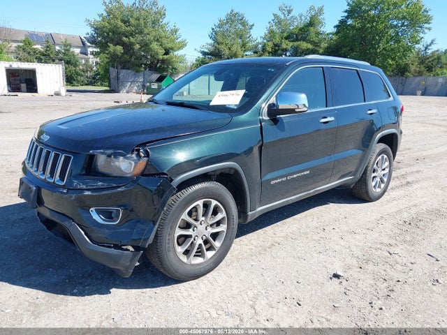 2015 Jeep Grand Cherokee Limited მანქანა იყიდება აუქციონზე, vin: 1C4RJFBGXFC644808, აუქციონის ნომერი: 45067976
