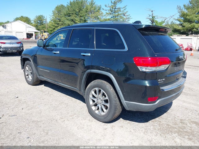 2015 Jeep Grand Cherokee Limited მანქანა იყიდება აუქციონზე, vin: 1C4RJFBGXFC644808, აუქციონის ნომერი: 45067976