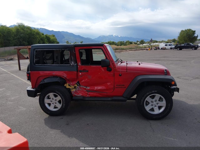 Aukcja sprzedaży 2013 Jeep Wrangler Sport, vin: 1C4AJWAGXDL677562, numer aukcji: 45068057