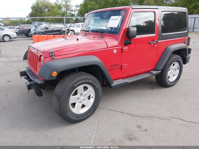 Aukcja sprzedaży 2013 Jeep Wrangler Sport, vin: 1C4AJWAGXDL677562, numer aukcji: 45068057