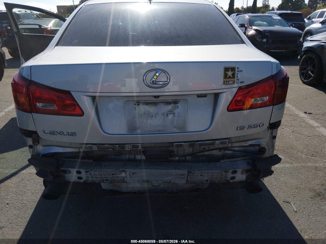 2007 Lexus Is 250 მანქანა იყიდება აუქციონზე, vin: JTHBK262275050174, აუქციონის ნომერი: 45068059