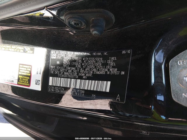 Aukcja sprzedaży 2011 Toyota Sienna Le, vin: 5TDJK3DC7BS007726, numer aukcji: 45068098