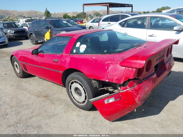 45068109 :رقم المزاد ، 1G1YY0788F5106224 vin ، 1985 Chevrolet Corvette مزاد بيع